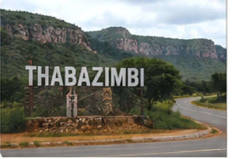 Thabazimbi town entrance sign
